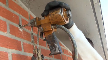 Injection de mousse pour murs